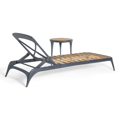 Cast Sunlounger (with arms and without arms)