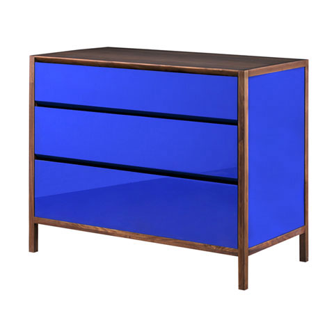 Lacquer and Walnut Chest of Drawers - Lacquer & Walnut - Products - Reeves  Design