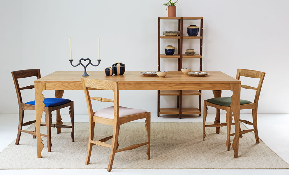 Louis Solid Wood Dining Table - Louis Solid Wood - Products - Reeves Design